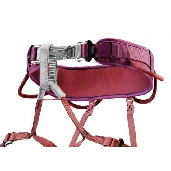 PETZL Coraxクライミングハーネス - ダークレッド、サイズ2_2