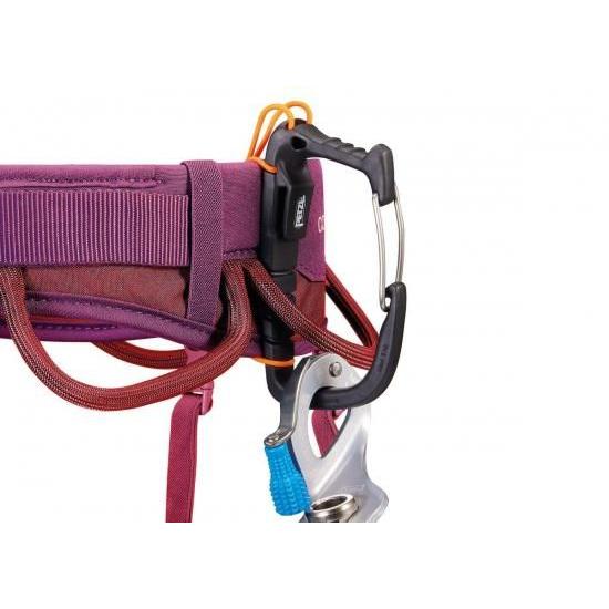 PETZL Coraxクライミングハーネス - ダークレッド、サイズ2_4