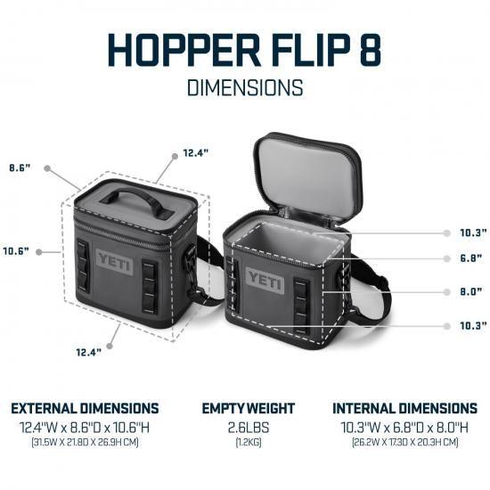 YETI(イエティ) Hopper Flip 8 ポータブルクーラー 湿地迷彩柄