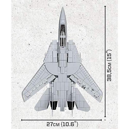 COBI ブロック 映画トップガン F-14 トムキャット アメリカ軍 飛行機 1/48 754ピース レゴに互換【MADE Iの画像