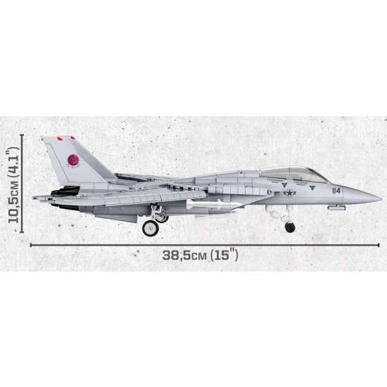 COBI ブロック 映画トップガン F-14 トムキャット アメリカ軍 飛行機 1/48 754ピース レゴに互換【MADE Iの画像