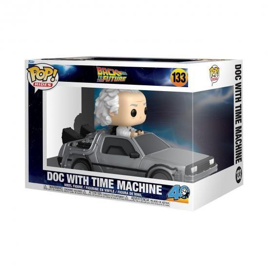 ファンコポップ　バック・トゥ・ザ・フューチャー　ドク w/ タイムマシン FUNKO Pop! Rides Deluxe ファンコ ポップ バック・トゥ・ザ