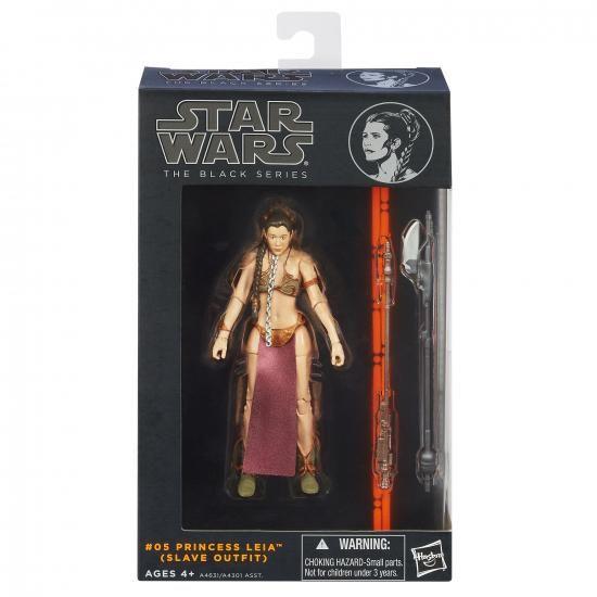 Star Wars The Black Series Princess Leia (Slave Outfit) Figure 6 Inches by Star Wars [Toy]