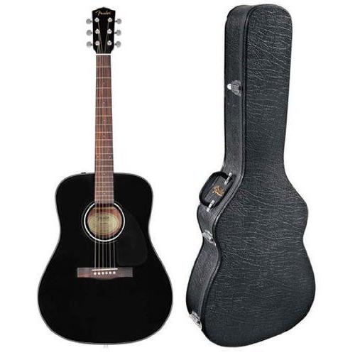 Fender フェンダー CD-60 Dreadnought Acoustic Guitar - Black アコースティックギター アコギ