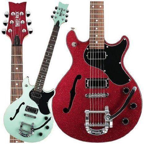 生まれのブランドで H Retro (デイジーロック) Rock Daisy De エレクトリックギ エレキギター エレキギター Body Hollow Luxe エレキギター