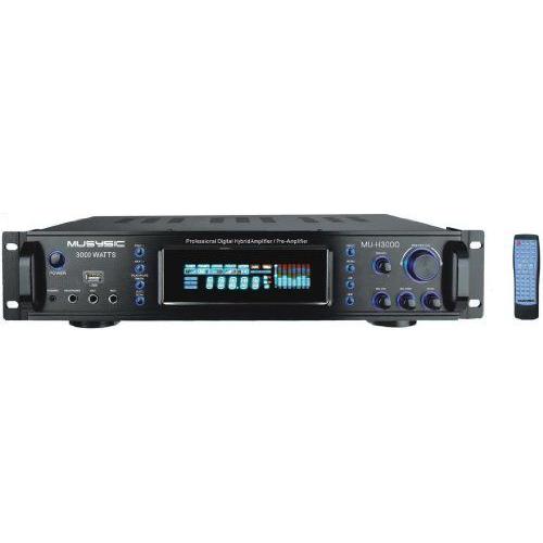 3000W ハイブリッド パワー Pre アンプ AM / FM レシーバー USB Slot MP3 / iPod インプット プリアンプ