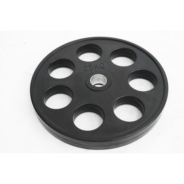 オリンピックラバープレート穴径50mm(25kgx4枚)計100kg-