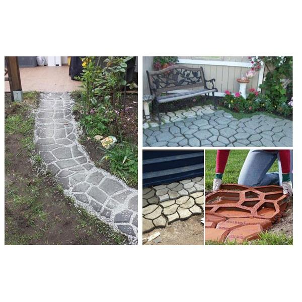 セメント レンガ モールド 金型 ガーデニング 型枠 Diy 舗装 遊歩道 庭園 洋風 モルタル コンクリート 3個set Sr 02 Worldnetヤフーショッピング店 通販 Yahoo ショッピング