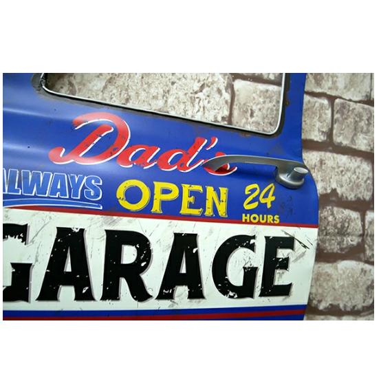 アメリカンレトロ ドア型プレート ブリキ アメリカ雑貨 壁掛け OPEN