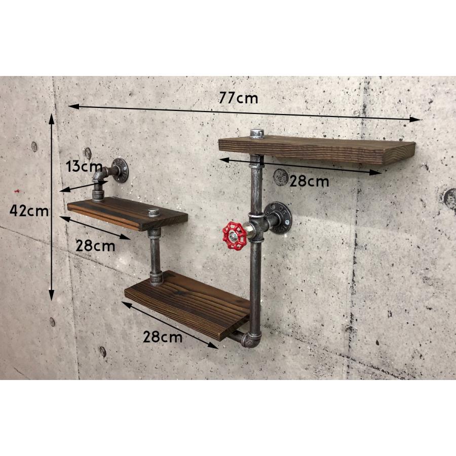 未使用品 アイアンラック 什器 インダストリアル ディスプレイ 棚 男前家具 インダストリアル 飾り棚 アイアンシェルフ 工業系 ヴィンテージ男前