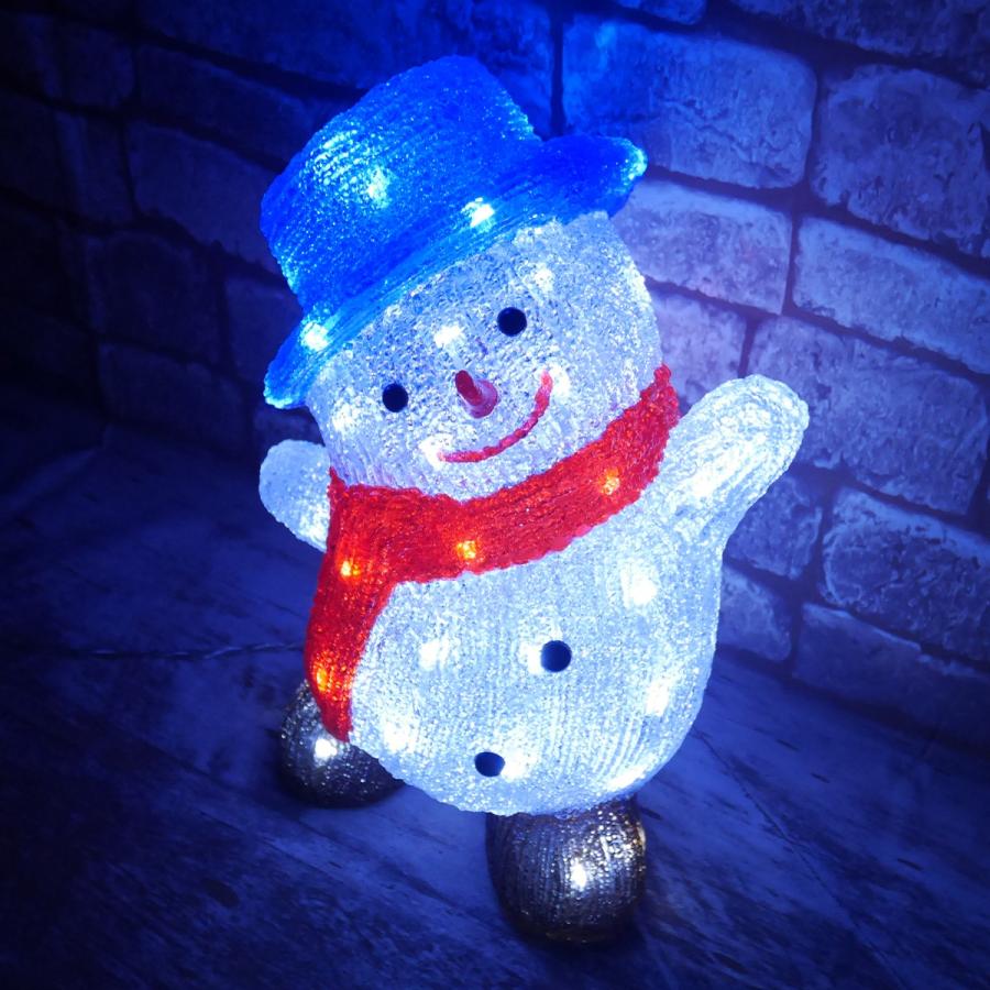 イルミネーション 可愛い雪だるま スノーマン LED USB 40cm イルミネーション 可愛い雪だるま スノーマン LED USB 40cm