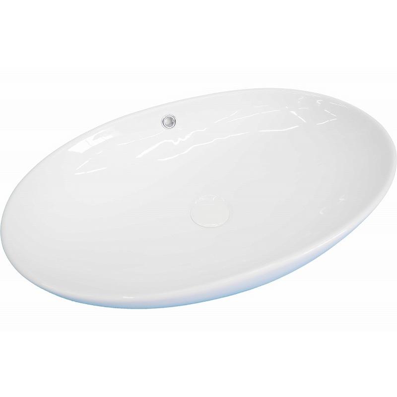 豪華 洗面ボウル デザインシンク 洗面台 トイレ 水周り おしゃれ ナチュラル DIY 家具 インテリア 手洗い鉢 排水ホース付き 楕円形 WB-01 | ブランド登録なし | 02