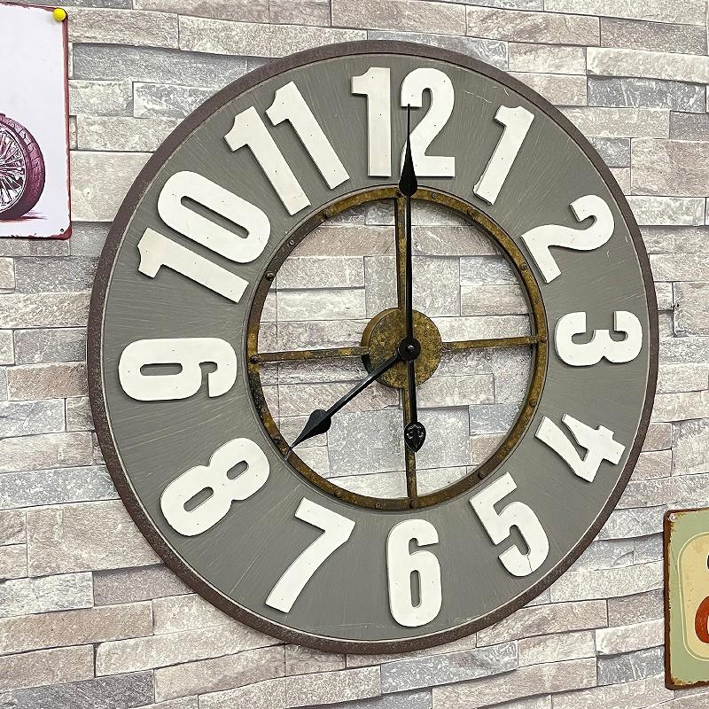 ウォールクロック 壁掛け時計 人気 アンティーク インダストリアル アメリカン レトロ ヴィンテージ オールド 個性的 おしゃれ カフェ 店舗 Bt 76 Worldnetヤフーショッピング店 通販 Yahoo ショッピング