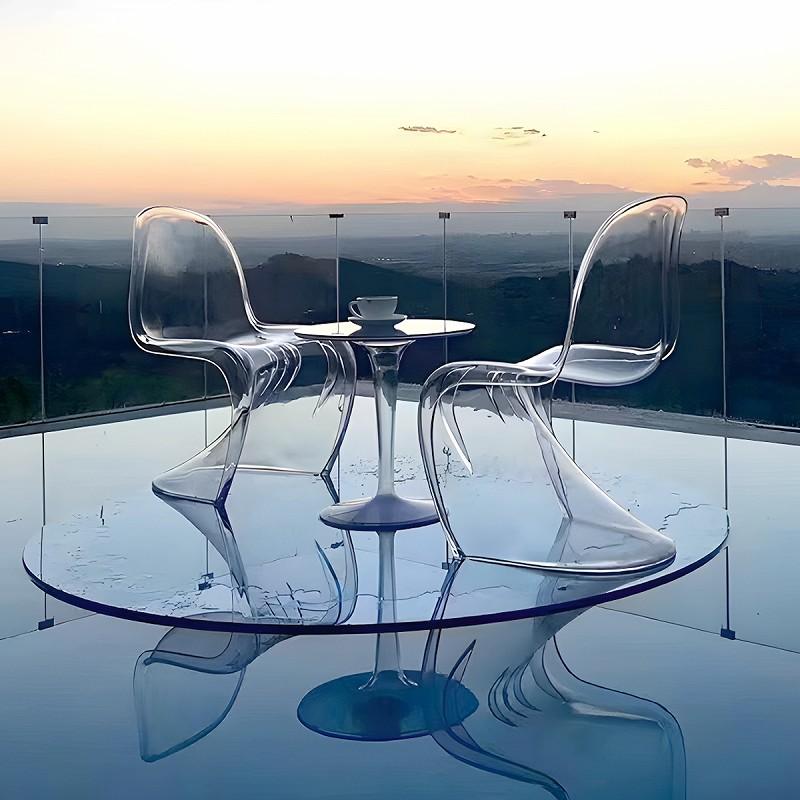 パントンチェア スタッキングチェア おしゃれ ダイニングチェア