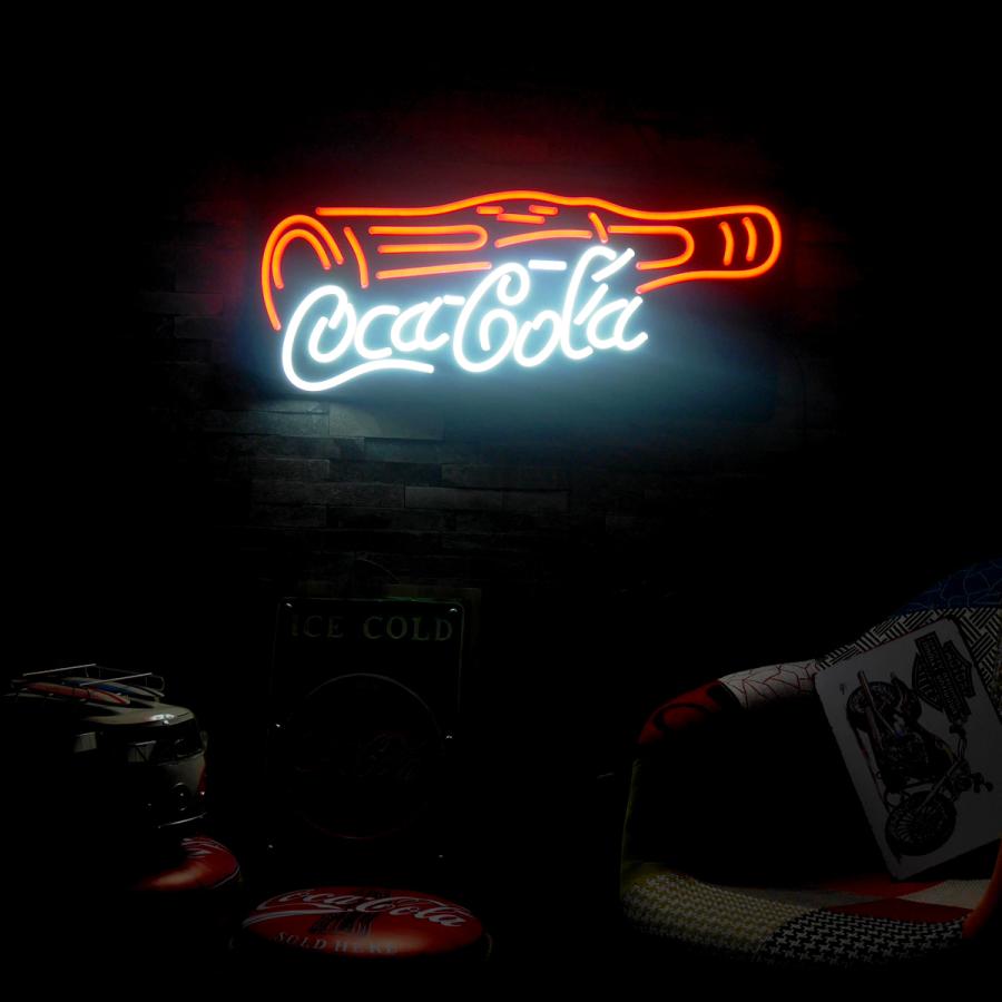 ネオン管風 LED看板 コカコーラ Coca Cola アメリカン ネオンサイン 