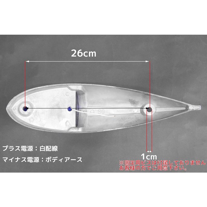 12V 24V 汎用 ナマズマーカー ナマズランプ サイドマーカー マーカーランプ 舟形 アルミ トラックパーツ デコトラ 2個set 車幅灯 重厚 緑 NM-01GR｜worldnet｜07