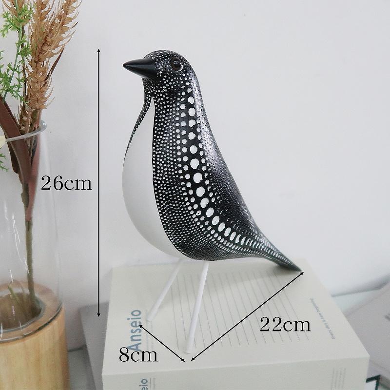 オブジェ モダン 雑貨 置物 鳥 バード ドット 水玉 シンプル オブジェ モダン 雑貨 置物 鳥 バード ドット 水玉 シンプル