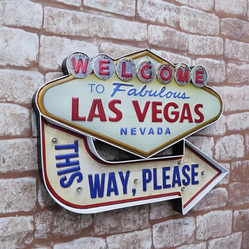 アメリカン雑貨 立体看板 ウォールサイン ブリキ風 アメリカンレトロ