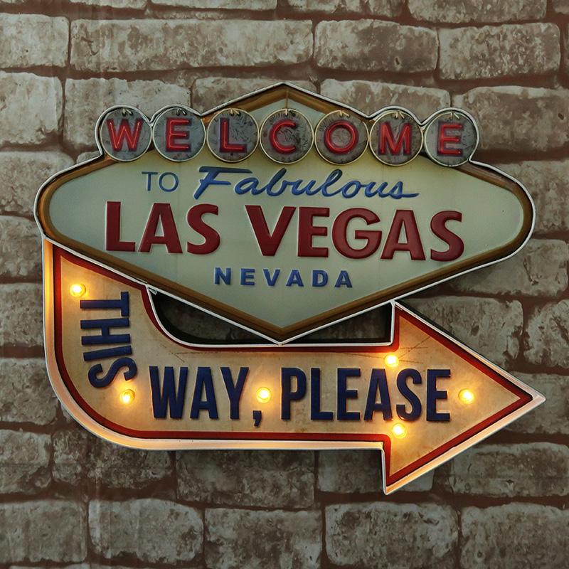 アメリカン雑貨 立体看板 ウォールサイン ブリキ風 アメリカンレトロ