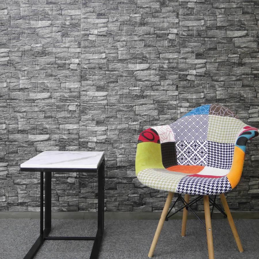 50枚set DIY 3D 壁紙 クッションブリック壁紙シール デザイン立体