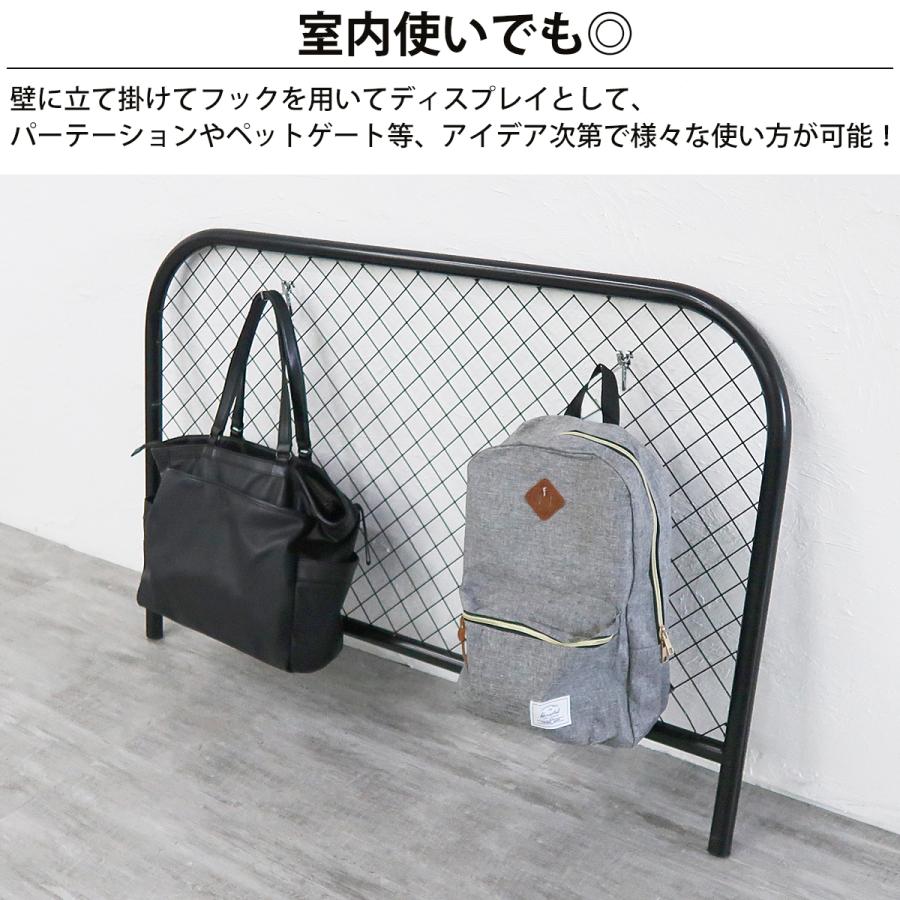 フェンス アメリカンフェンス おしゃれ 幅120cm 屋外 屋内 ガレージ