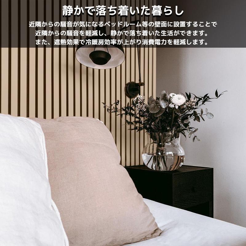 吸音パネル 吸音材 吸音ボード ウッドパネル 音響材 壁材 木製 壁DIY