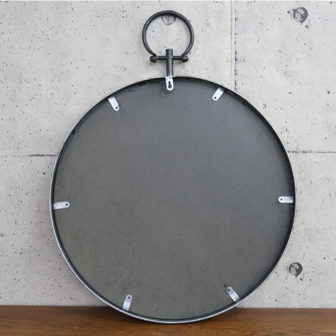 壁掛け ミラー 壁 ミラー アイアン 男前インテリア おしゃれ ウォール