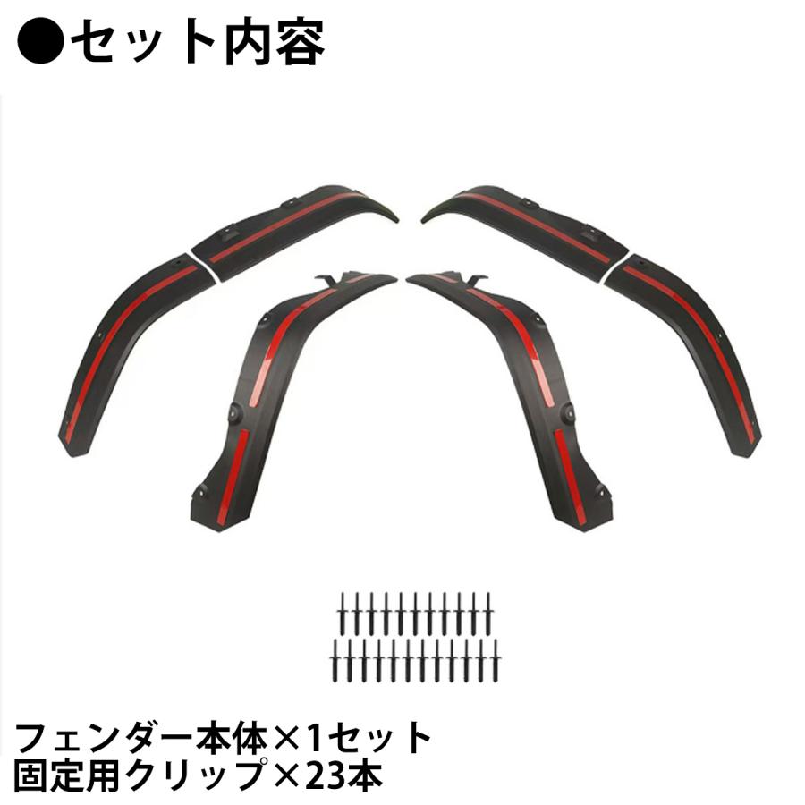 ジムニー ジムニーシエラ JB64 JB74 オーバーフェンダー フェンダー