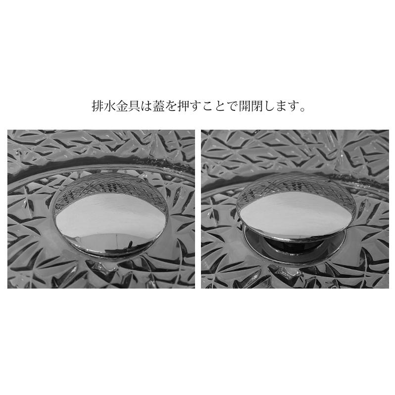 洗面ボウル おしゃれ 500×360mm クリスタルガラス 強化ガラス 透明