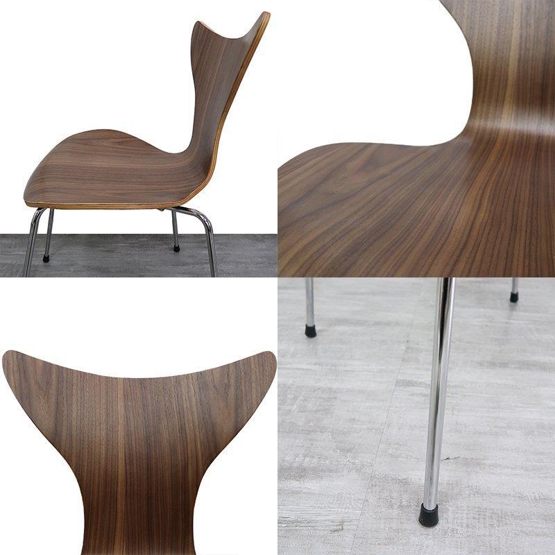 訳有 ダイニングチェア 北欧 アルネ ヤコブセン リリーチェア エイト