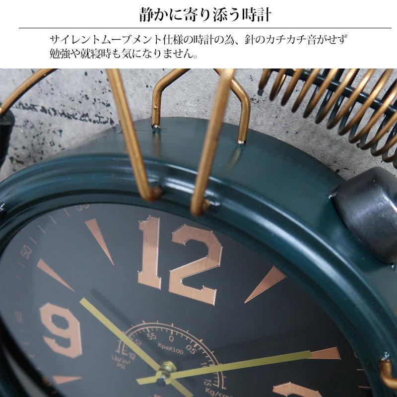 ウォールクロック 壁掛け時計 アンティーク インダストリアル レトロ