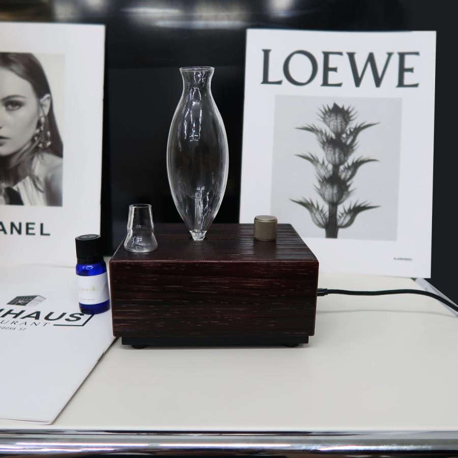 アロマディフューザー 水なし 噴霧式 ネブライザー フレグランス 芳香器 癒し コンパクト 水を使わない おしゃれ リビング ベッド ダイニング DF-01 |  | 06