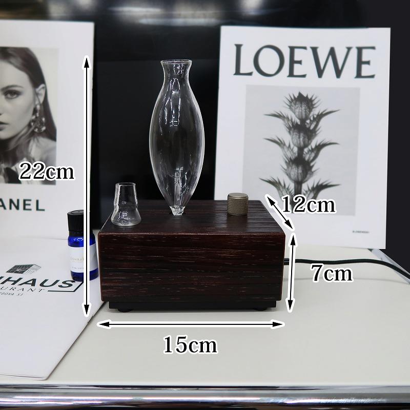 アロマディフューザー 水なし 噴霧式 ネブライザー フレグランス 芳香器 癒し コンパクト 水を使わない おしゃれ リビング ベッド ダイニング DF-01 |  | 09