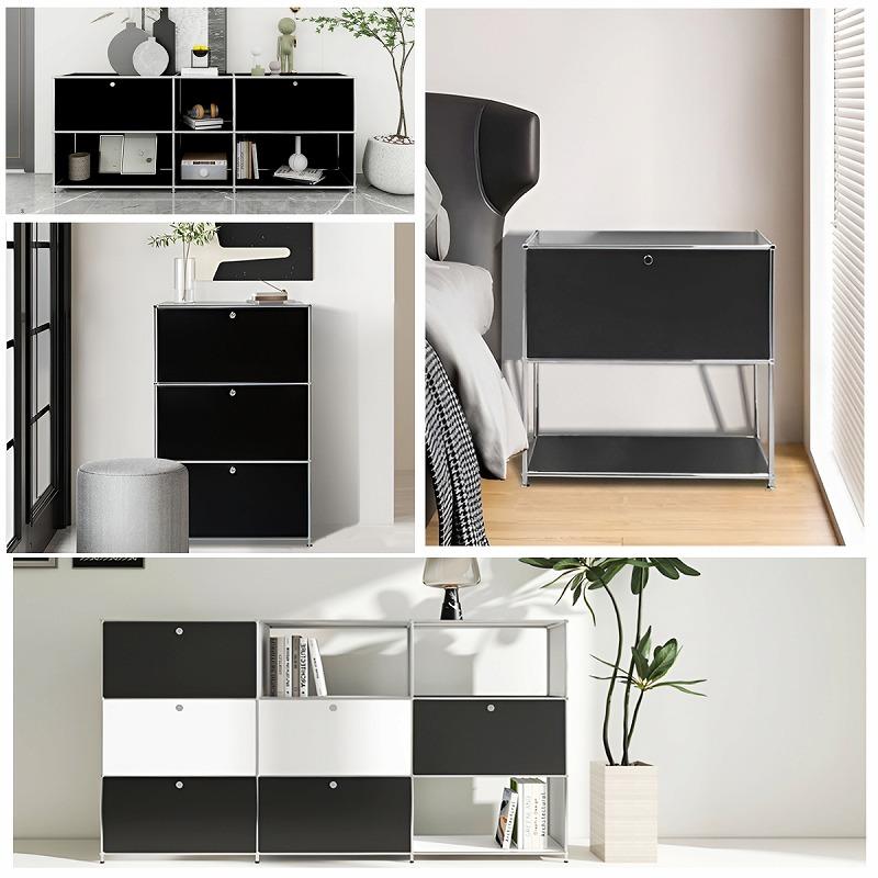 ハラー サイドボード リプロダクト Module3 北欧 組み立て 3段 幅75cm