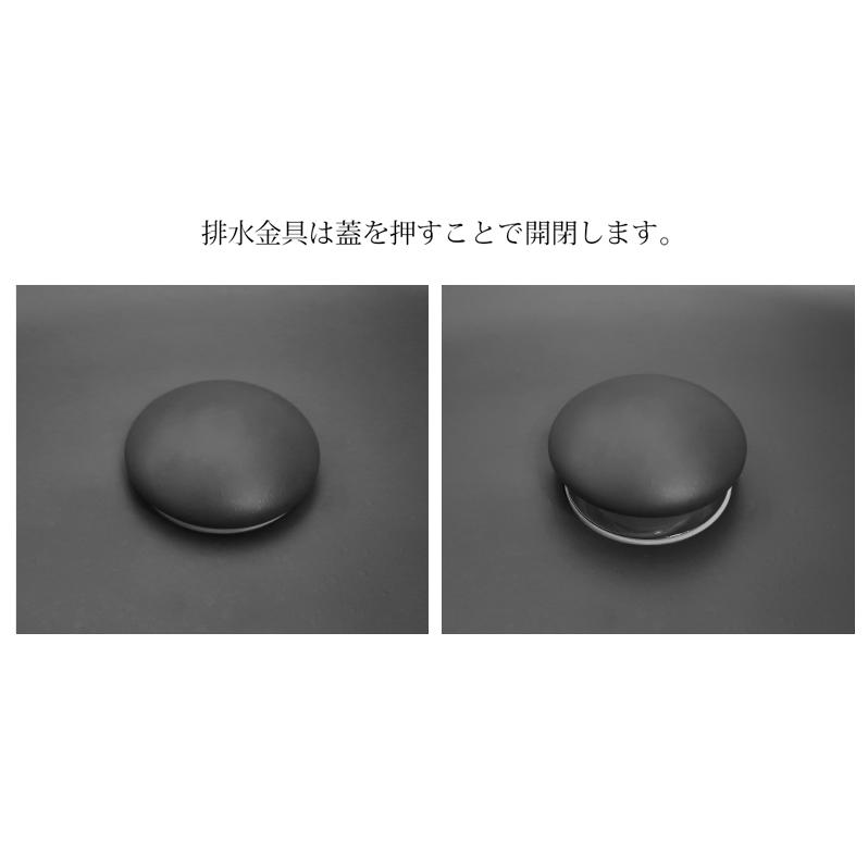 洗面ボウル おしゃれ 570×360mm デザインシンク セメント製 ストーン調