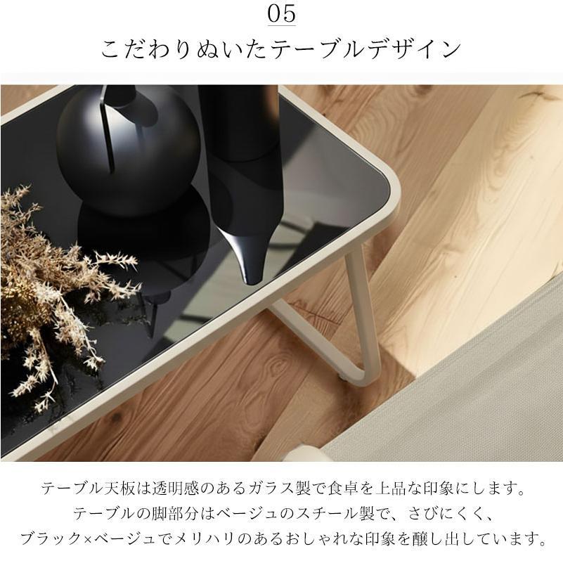 ガーデンチェア セット ガーデンソファ テーブル 4点セット 屋外用  