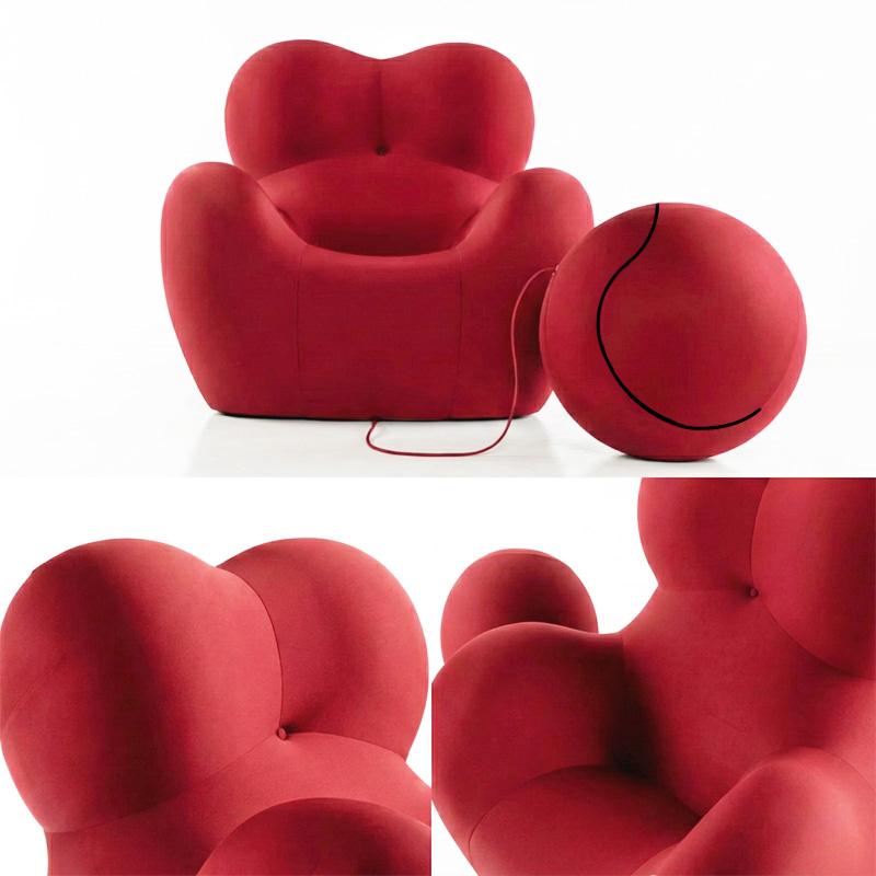 ソファ 圧縮 一人掛け おしゃれ Serie Up 2000 UP5_6 Gaetano Pesce