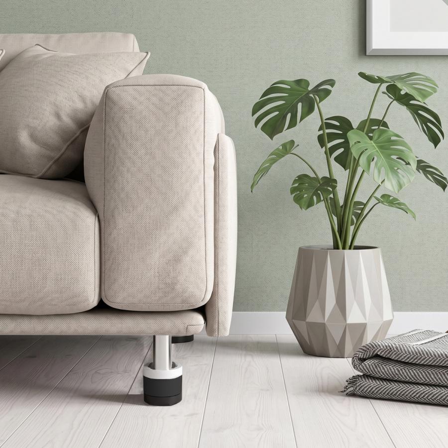 継ぎ脚 高さ調整脚 5〜12cm 4個セット ベッド 家具 かさ上げ 家具脚延長 テーブル ソファ 継ぎ足し ベッド下収納 掃除ロボット対応 WP-82BK |  | 05