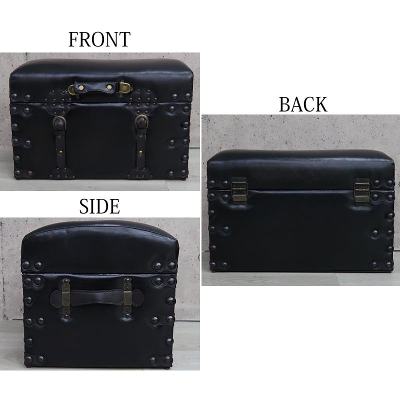 KF-56【新入荷 アウトレット】アンティークスタイル トランクベンチ