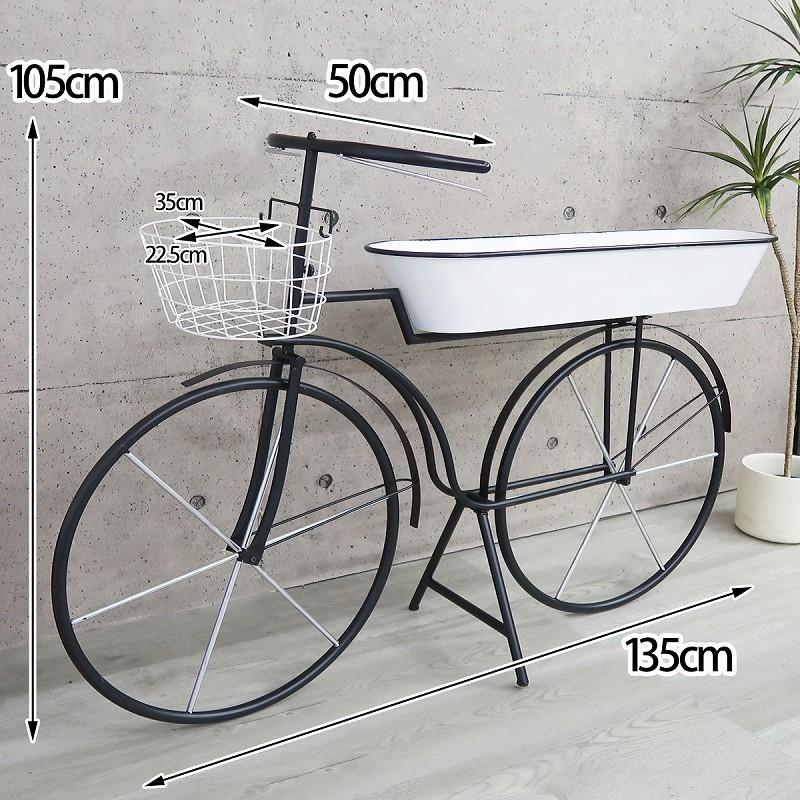 自転車テーブルプランター ディスプレイ　オブジェ　アンティーク gardenyouhin_pg-10054