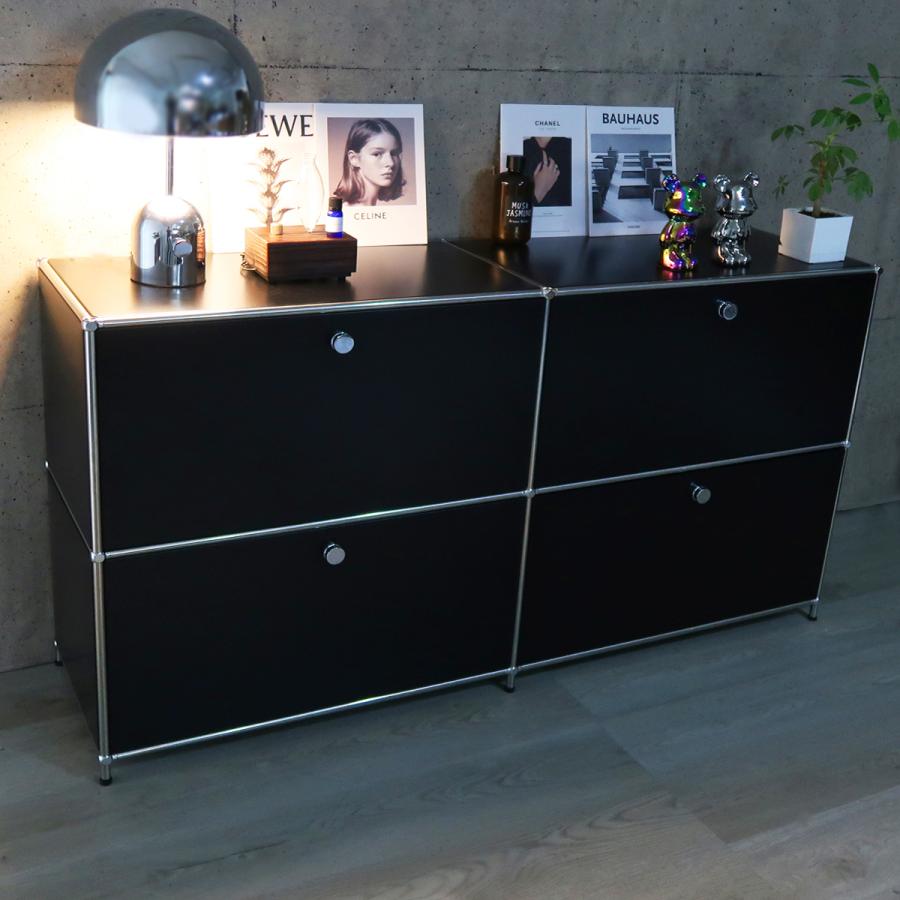 ハラー サイドボード リプロダクト Module2×2 北欧 組み立て 2連2段 幅