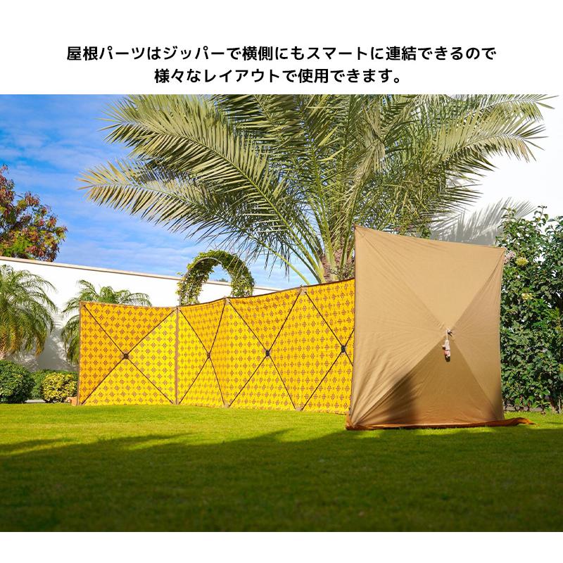 ゲリラセール ポップアップシールドテント 陣幕 ワンタッチ ウィンド