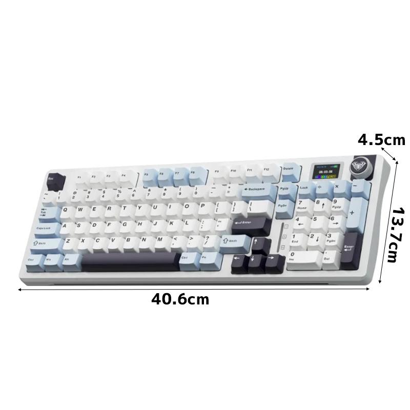 AULA S98 PRO ワイヤレス ゲーミングキーボード メカニカルキーボード