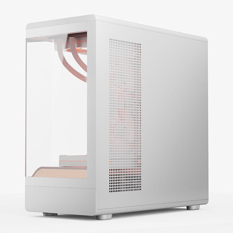 [新品] PC-03WH PCケース 白 デスクトップ ケース デスクトップケース PCケース ゲーミングPC 270