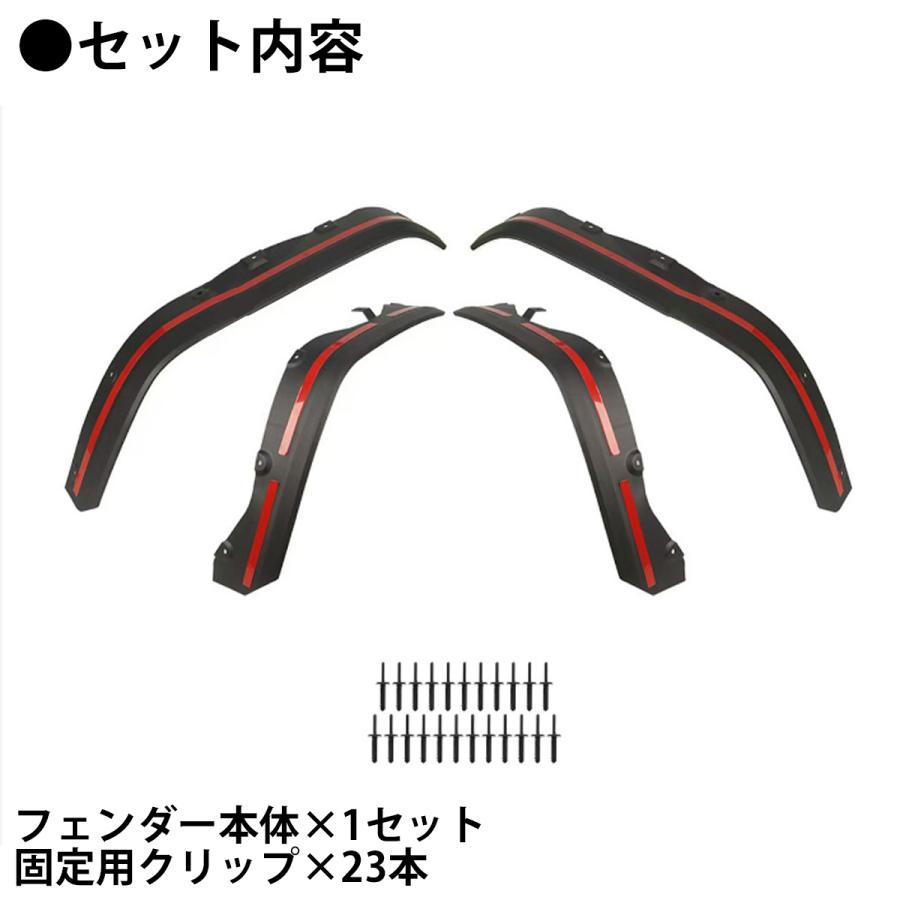 ジムニーシエラ JB74 オーバーフェンダー セット フェンダー