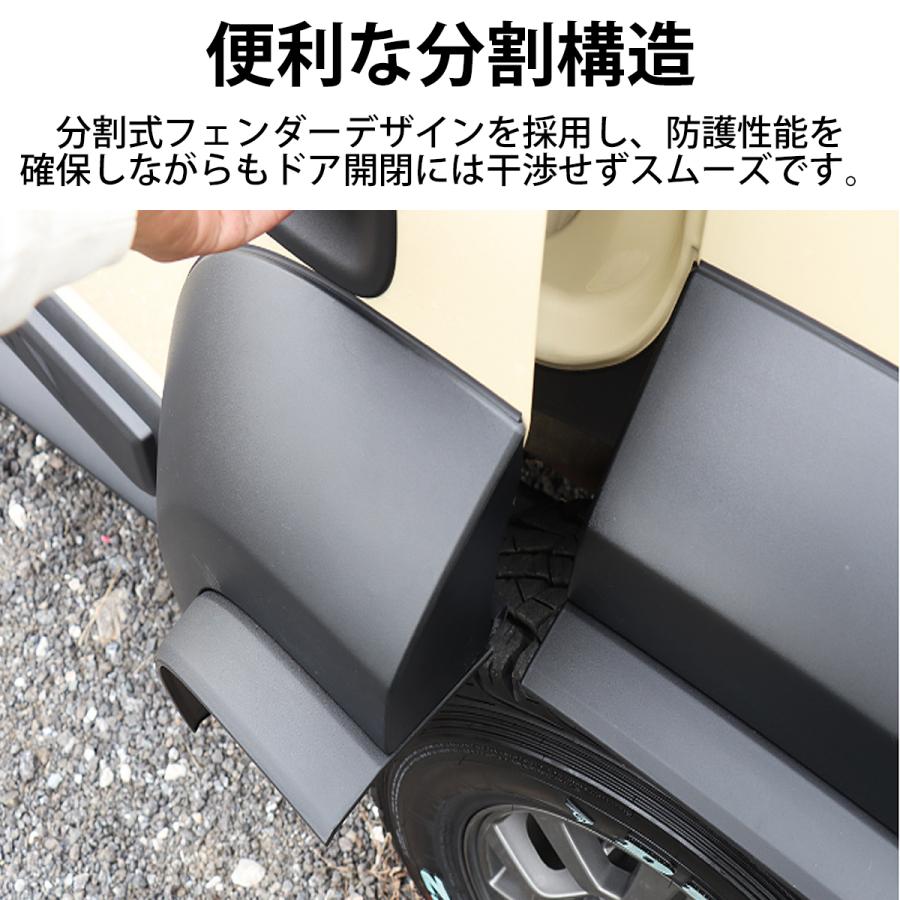 ジムニーノマド JC74W オーバーフェンダー フェンダーエクステンション