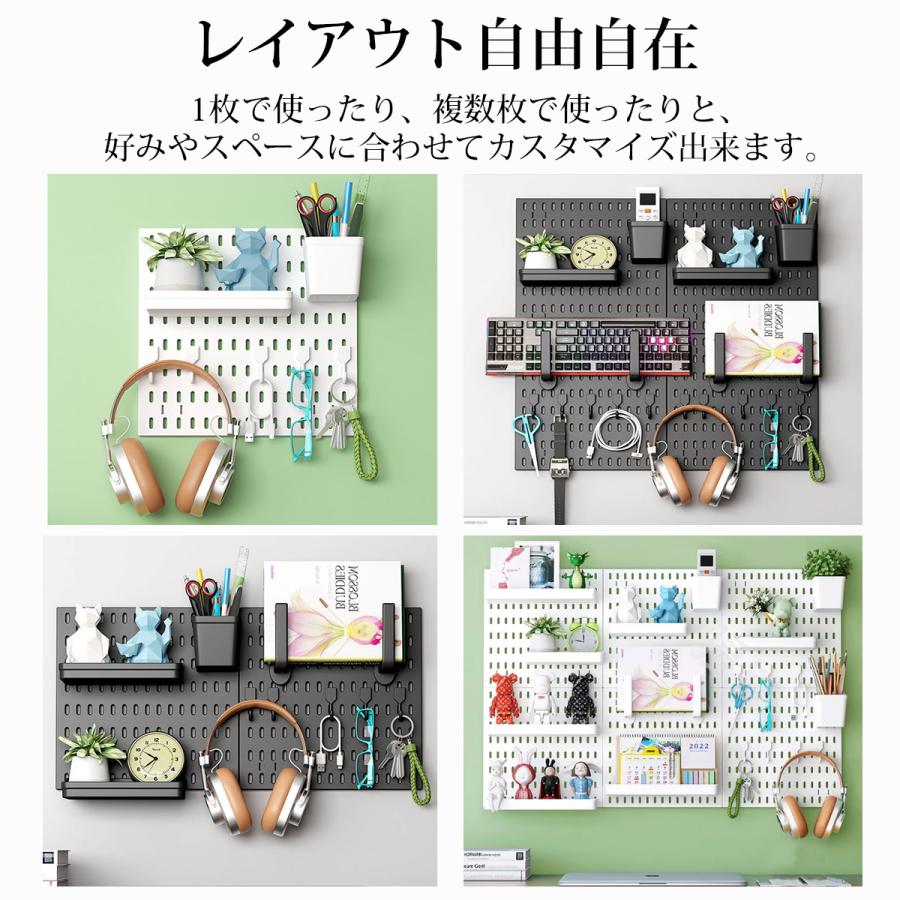 在庫一掃セール】パンチングボード フック ガレージ収納 工具収納