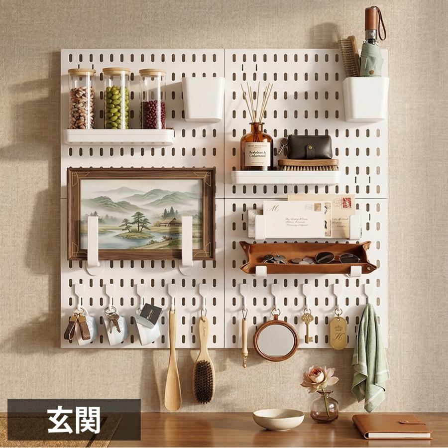 在庫一掃セール】パンチングボード フック ガレージ収納 工具収納