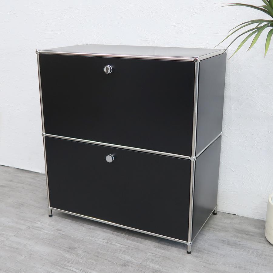 ハラー サイドボード リプロダクト Module 北欧 組み立て 2段 幅75cm