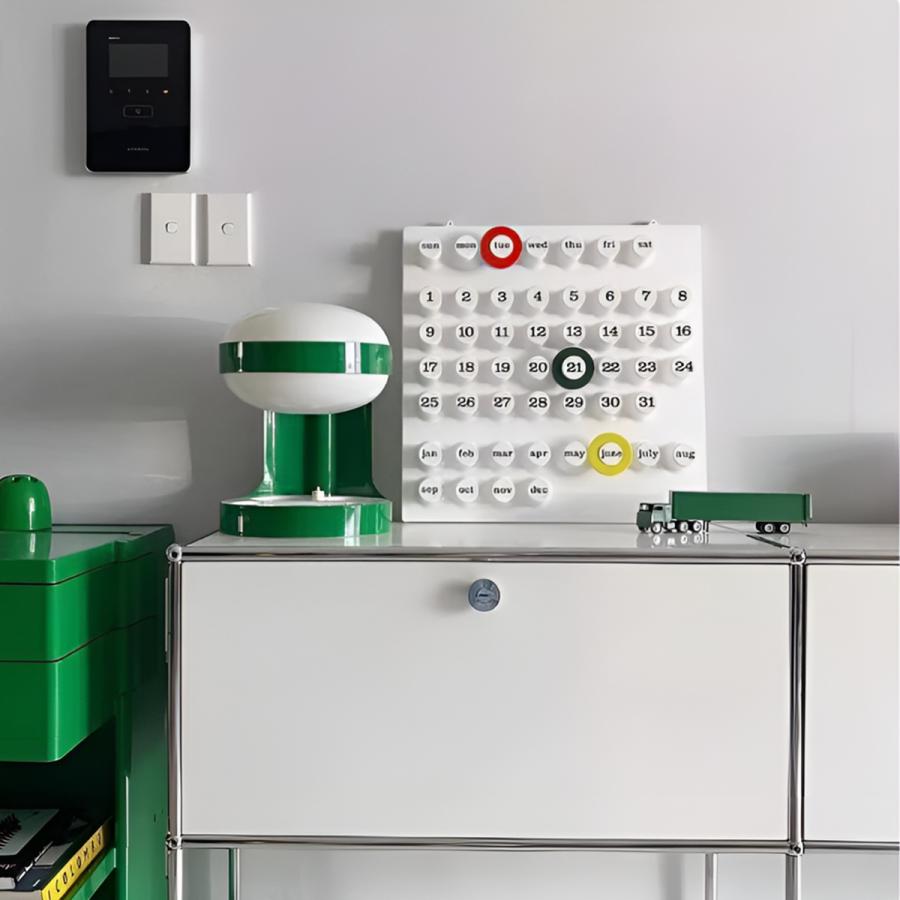 カレンダー 壁掛け 卓上 Ring-A-Date パーペチュアルカレンダー 北欧